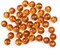 60pcs 6mm Natural Stone Beads,Gemstone Round Loose Beads for DIY Bracelet Necklace Earrings,Stone Beads for Jewelry Making(Amber Crystal)